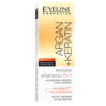 Eveline Cosmetics argan shampoo for colored and damaged hair 8in1 150ml - buy, prices for - photo 2