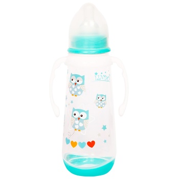 Lindo Bottle with  handles with silicone pacifier 250ml - buy, prices for METRO - photo 4