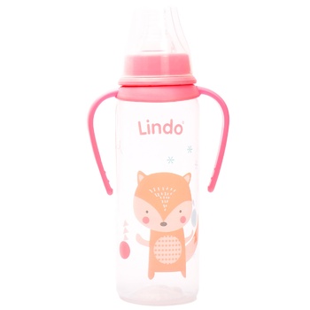 Lindo LI 141 with Handles and Silicone Pacifier Bottle 250ml - buy, prices for - photo 5