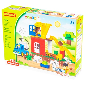 Polesie Maxi Farm Frenzy Construction Set 50pieces - buy, prices for MegaMarket - photo 2