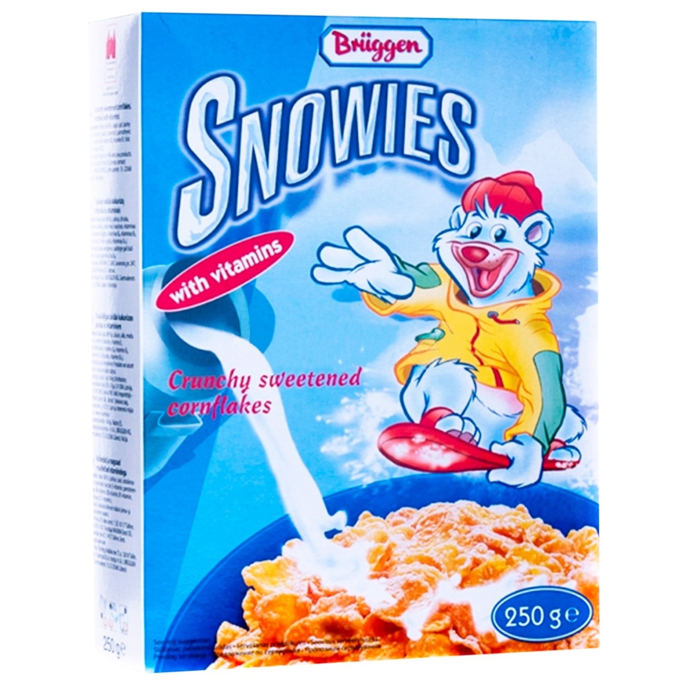 

Сухой завтрак Bruggen Snowies хлопья кукурузные 250г