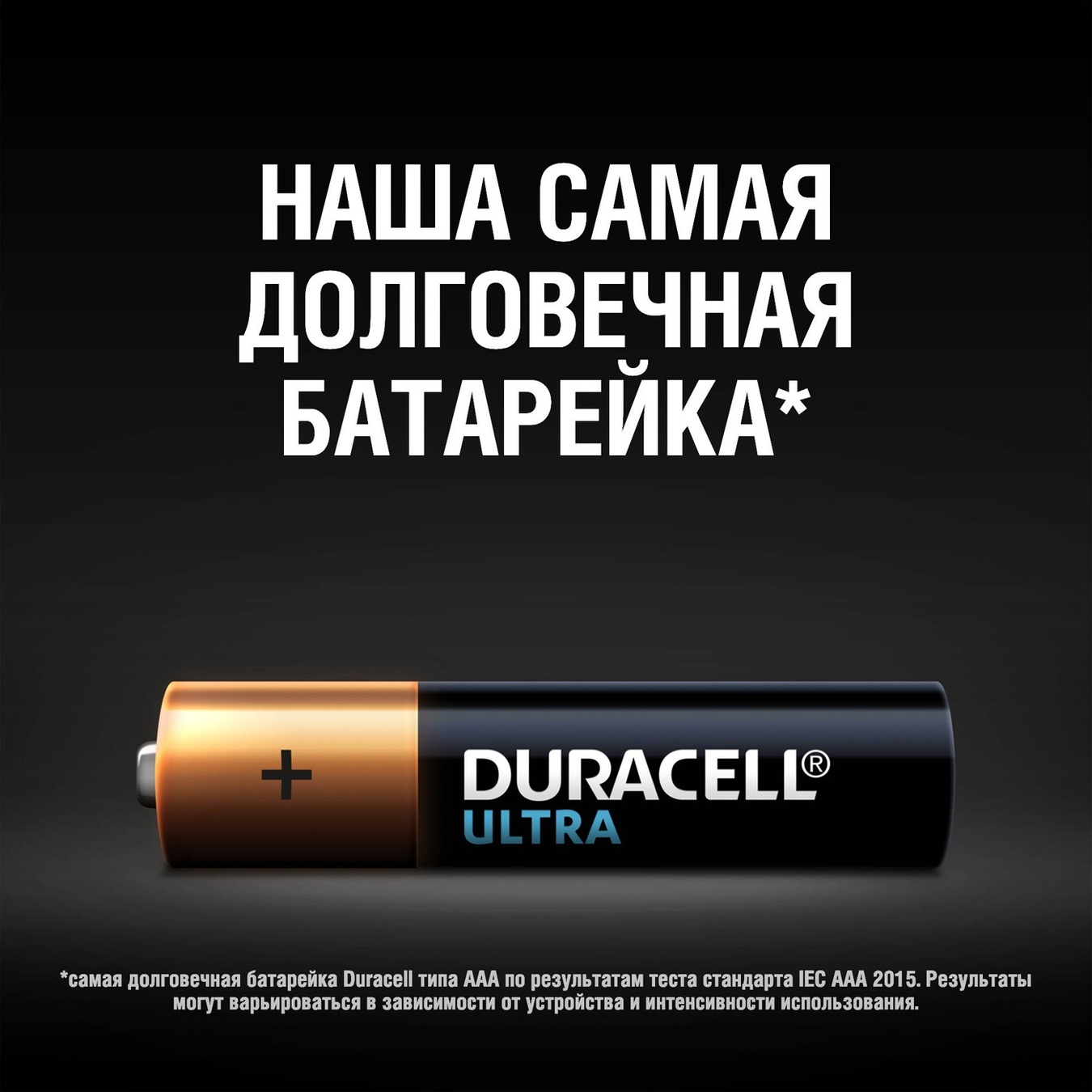 

Батарейки Duracell Ultra Power алкалиновые LR3 AAА 4шт