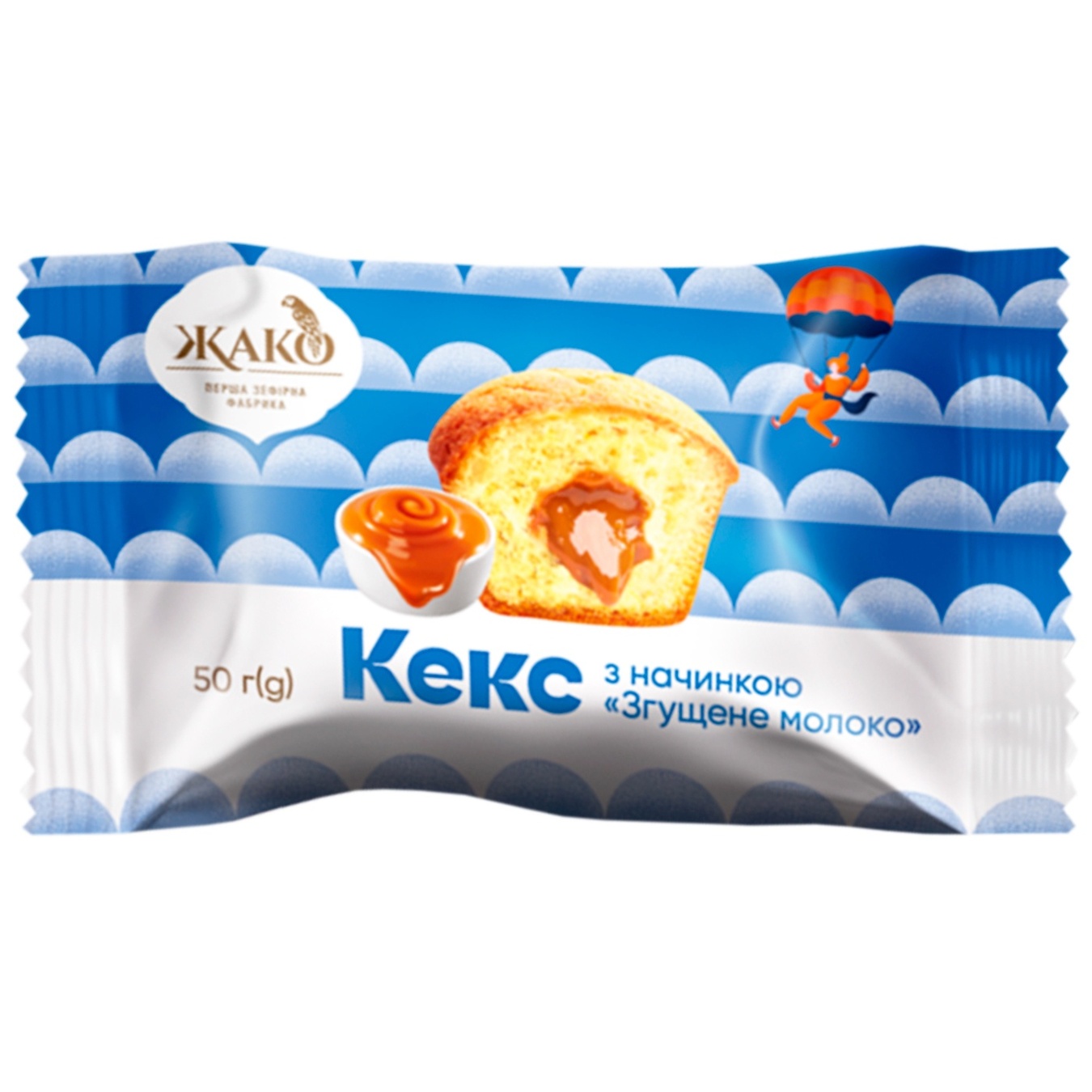 

Кекс Жако Сгущенное молоко