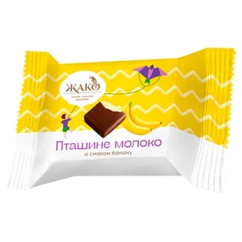 Конфеты Жако Птичье молоко банан - купить, цены на МегаМаркет - фото 3