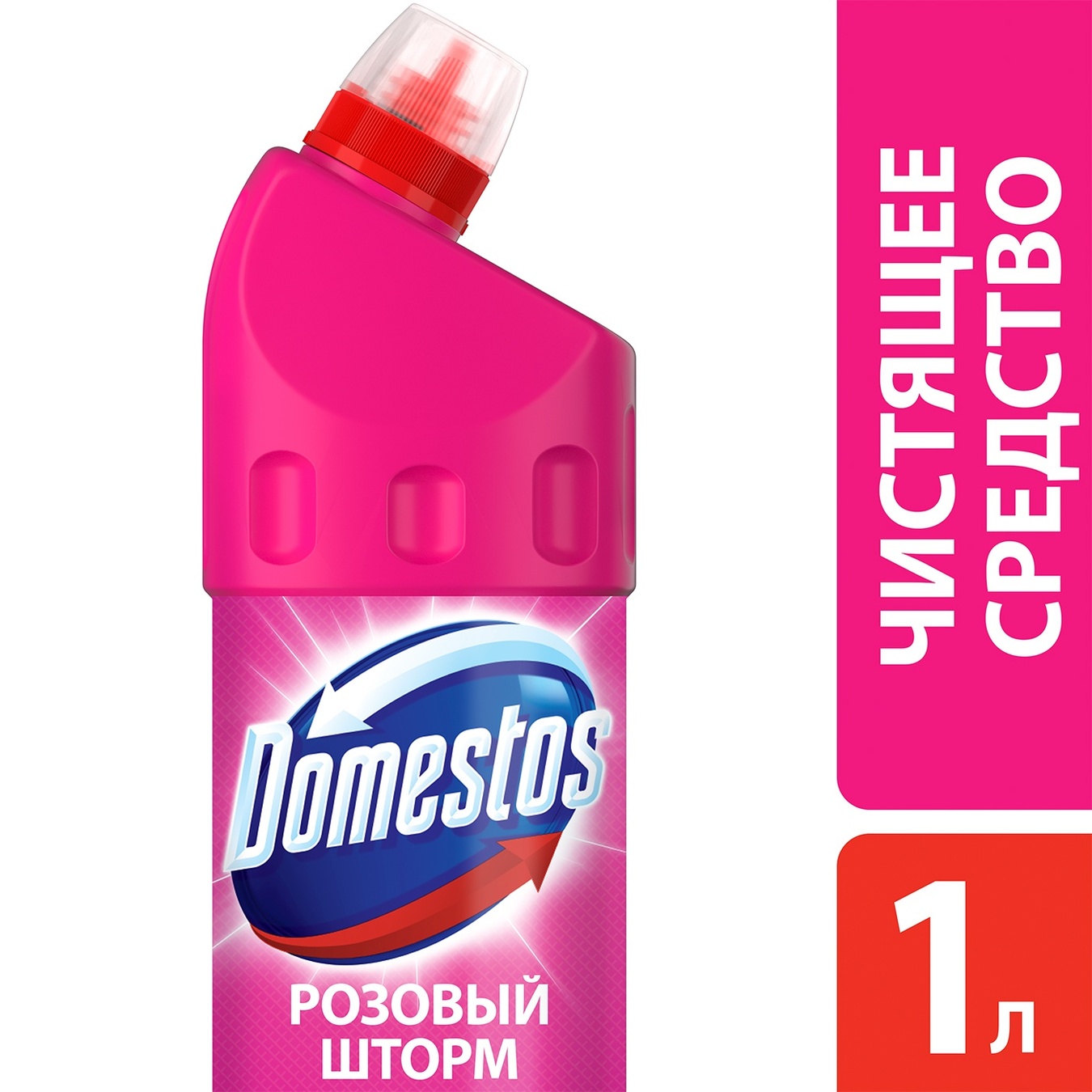 

Средство дезинфицирующее Domestos Розовый щит 1л