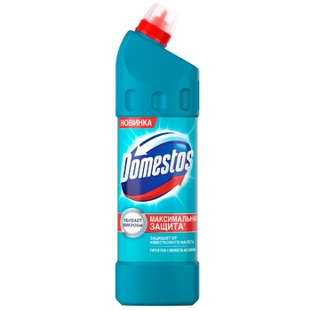 Засіб дезинфікуючий Domestos Свіжість Атлантики 1л - купити, ціни на METRO - фото 1