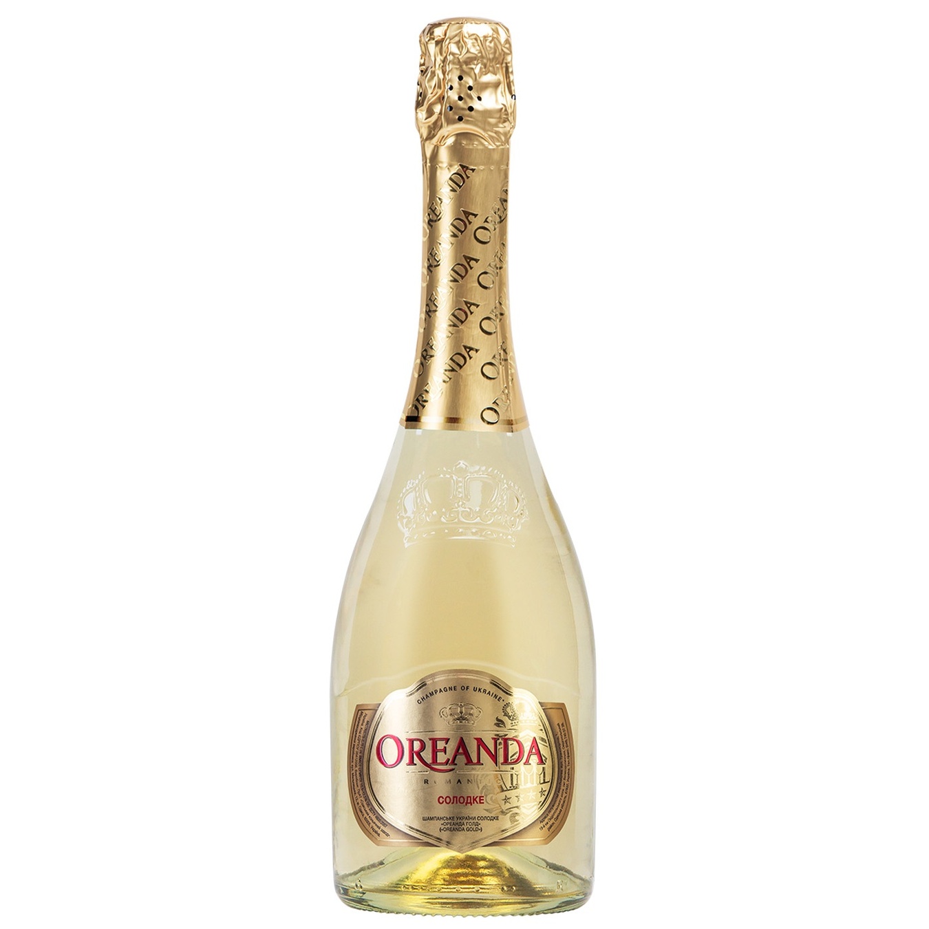 

Вино игристое Oreanda белое сладкое 12,5% 0,75л
