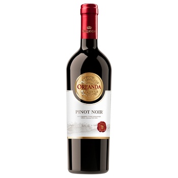 Oreanda Pinot Noir Red Semi-sweet Wine 9.5-13% 0.75l - buy, prices for Auchan - photo 1