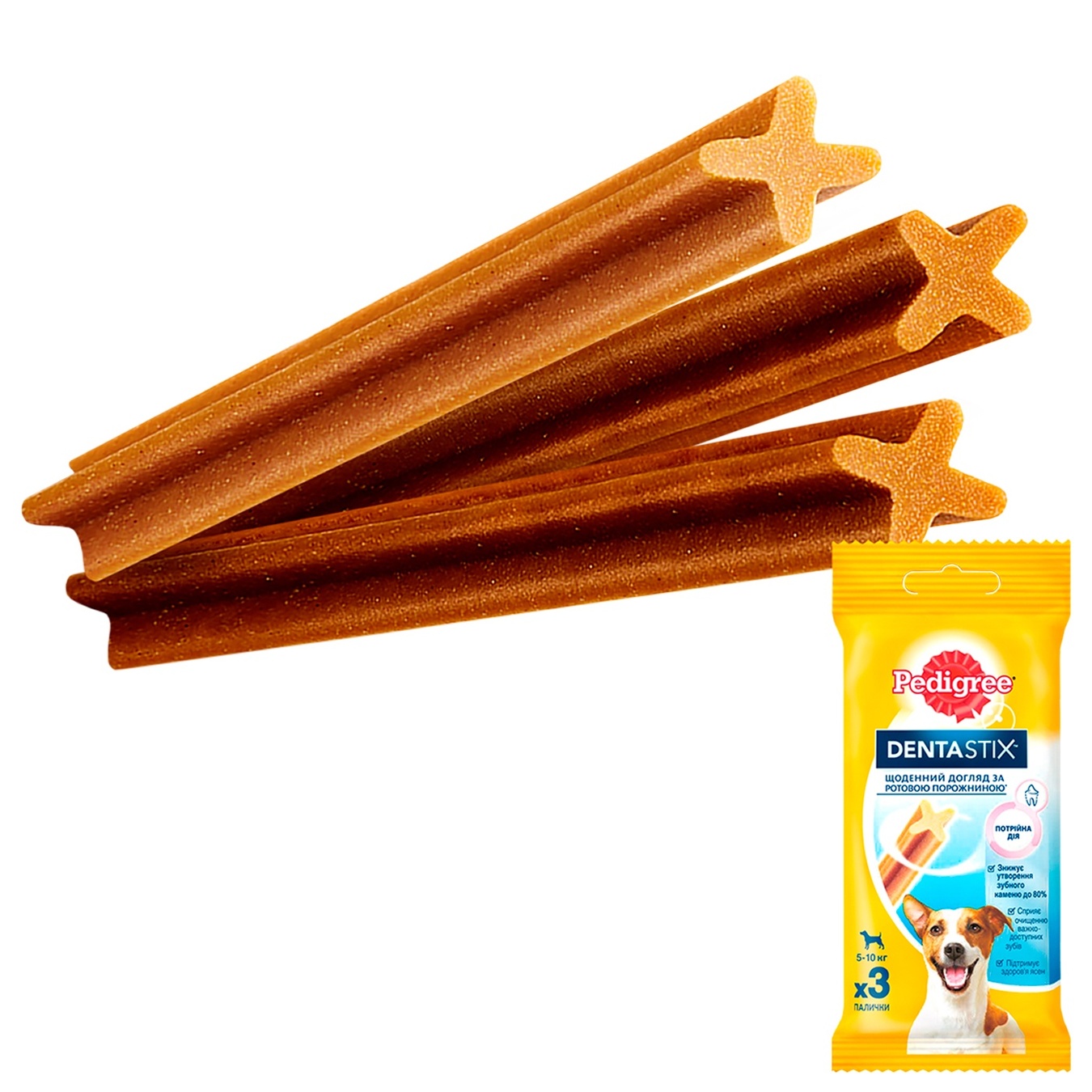 

Кость Pedigree Denta Stix для собак малых пород 45г