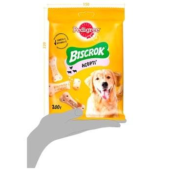 Ласощі для собак Pedigree Biscrok 200г - купити, ціни на - фото 3