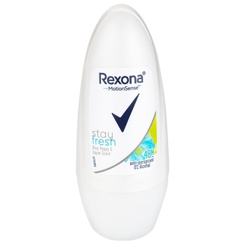 Дезодорант шариковый Rexona Голубой мак и яблоко 50мл - купить, цены на ЕКО Маркет - фото 3