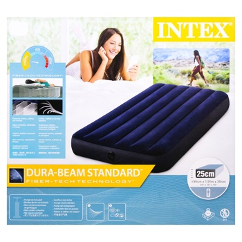 Intex Inflatable Mattress 191x99x25cm - buy, prices for ULTRAMARKET - photo 2