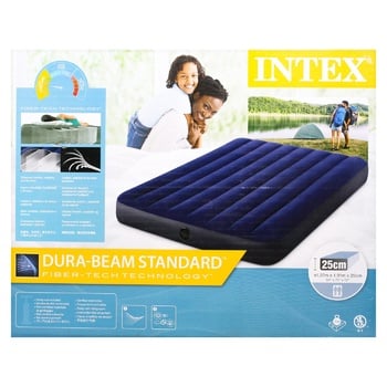 Intex Inflatable Mattress 137x191x25cm - buy, prices for ULTRAMARKET - photo 2