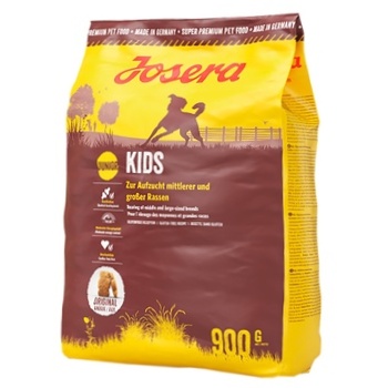 Корм сухой Josera Kids с домашней птицей для щенков средних и больших пород 900г - купить, цены на За Раз - фото 1