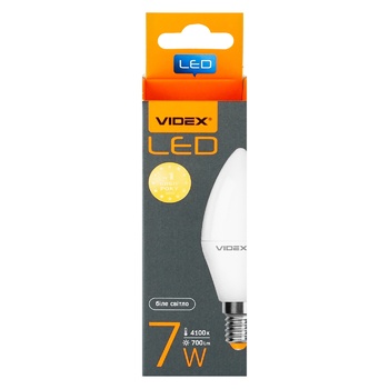 Videx LED Lamp C37e 7W E14 4100K - buy, prices for MegaMarket - photo 4