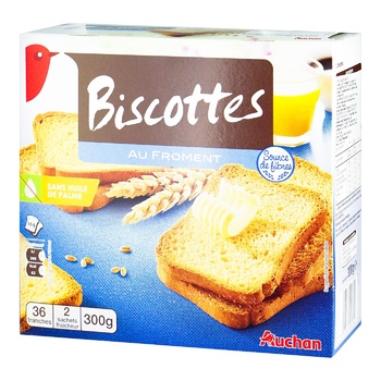 Auchan Crispbread 300g - buy, prices for Auchan - photo 1