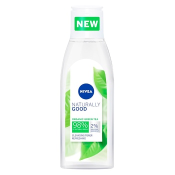 Тоник  для лица Nivea Naturally Good Очищающий 200мл - купить, цены на - фото 9