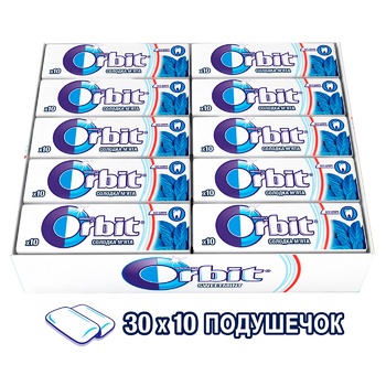 Orbit Sweet Mint Chewing Gum 14g - buy, prices for Auchan - photo 2