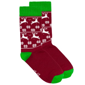 The Pair of Socks Deer Men's Socks s.41-43 - buy, prices for NOVUS - photo 3