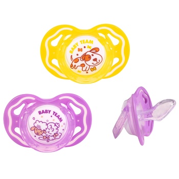 Baby Team Pacifier is silicone orthodontic - buy, prices for NOVUS - photo 4