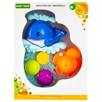 Набор игровой Baby Team Водопад для ванны - купить, цены на Auchan - фото 2