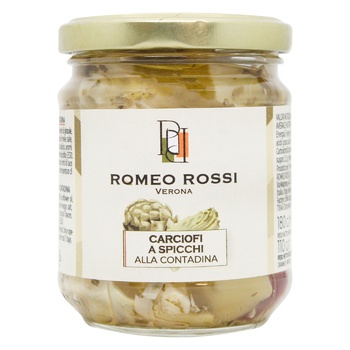 Romeo Rossi Pickled Artichokes in Oil 180g - buy, prices for ULTRAMARKET - photo 1