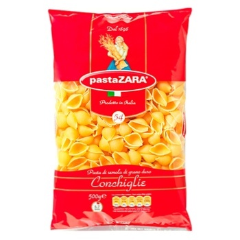 Макаронні вироби Pasta Zara Конкілі 500г