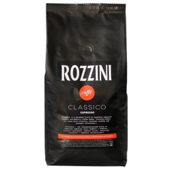 Кава Rozzini Classico espresso в зернах 1кг - купити, ціни на ULTRAMARKET - фото 2