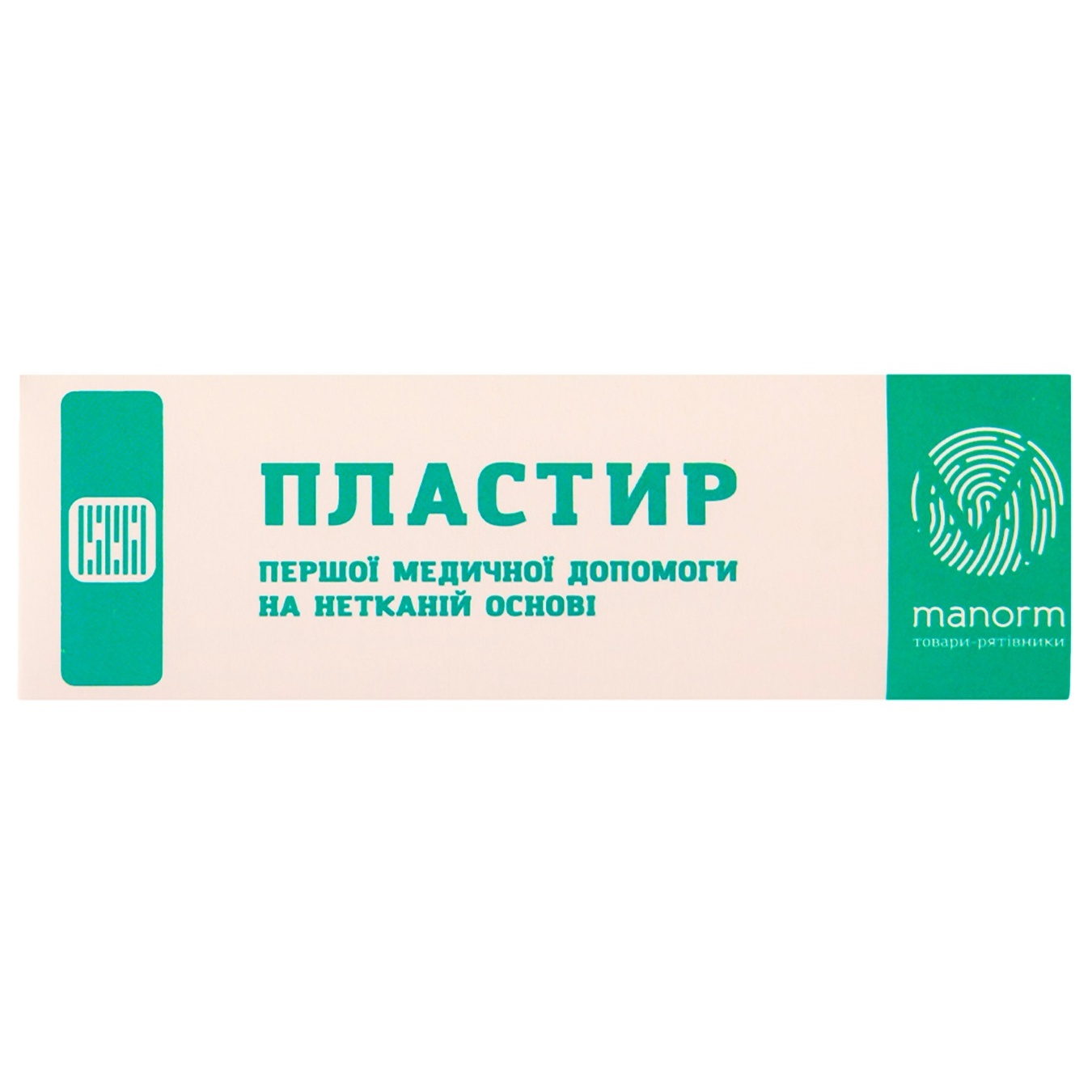 

Пластырь медицинский Manorm на нетканой основе 1,9х7,2см 10шт