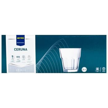 Metro Professional Ceruna Set of Glasses 260ml 6pcs - buy, prices for METRO - photo 2