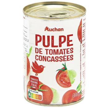 Пюре Auchan з помідорів консервоване 400г - купити, ціни на Біотус - фото 1