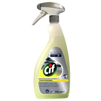 Cif Prof Kitchen Means for Cleaning Grease and Burns 750ml - buy, prices for MegaMarket - photo 1