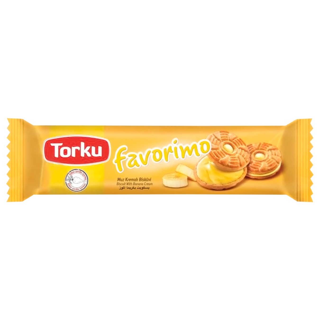 

Печенье Torku Favorimo банановый вкус 61г