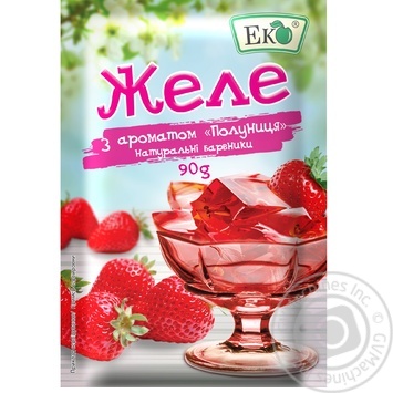 Eko Strawberry Jelly 90g - buy, prices for Auchan - photo 2