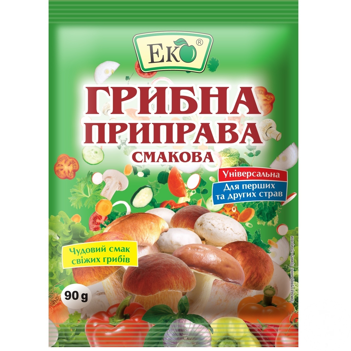 

Приправа Эко грибная 90г