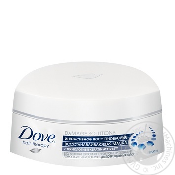 Mask Dove Intensive recovery for the hair restoration 200ml Poland - buy, prices for NOVUS - photo 1