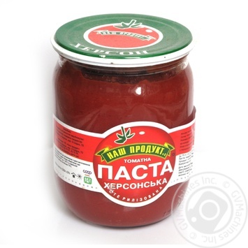 Паста томатна "Наш продукт" 480 купить, цены на МегаМаркет - фото 1