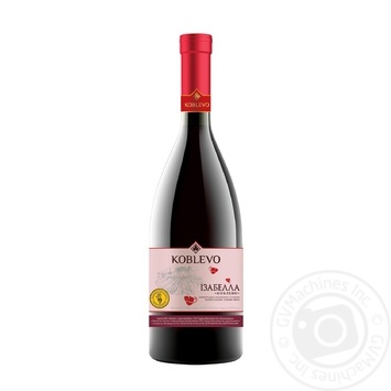 Wine izabella Koblevo pink semisweet 12% 700ml glass bottle Ukraine - buy, prices for MegaMarket - photo 2