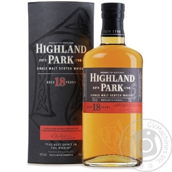 Віскі Highland Park 18 років 0.75л x2 купить, цены на МегаМаркет - фото 1