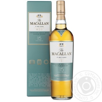 Віскі Macallan Fine Oak 15yo Box 0.7л х6 купить, цены на МегаМаркет - фото 2