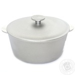 Каструля Биол алюмінієва 3л із кришкою К0300 х6