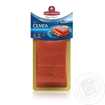 Santa Bremor light-salted filet salmon 200g - buy, prices for NOVUS - photo 1