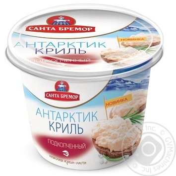 Крем-паста Санта Бремор Антарктик-Криль Підкопчений 150г купити, ціни на МегаМаркет - фото 2