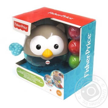 Іграшка Fisher Price Сова з кульками Art.CDN46 х6 купить, цены на МегаМаркет - фото 1