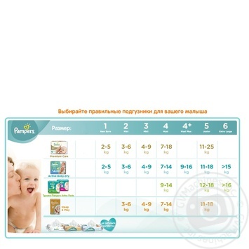 Diapers Pampers Active Baby-Dry 4 Maxi 8-14kg 54pcs - buy, prices for NOVUS - photo 2