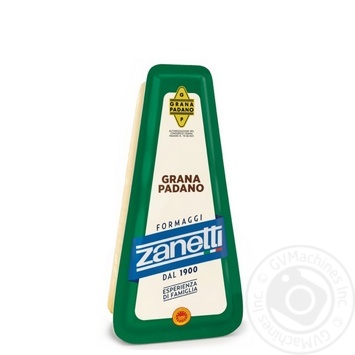 Cheese grana padano Zanetti hard 32% 200g - buy, prices for MegaMarket - photo 1