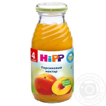 Drink enriched with vitamin C HiPP peach for 4+ months babies glass bottle 200ml Hungary - buy, prices for - photo 11