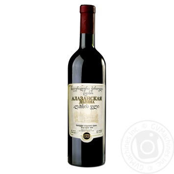 Wine saperavi Zarya kakhety Alazani valley red semisweet 12.5% 750ml glass bottle Georgia - buy, prices for MegaMarket - photo 2