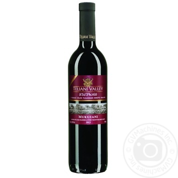 Wine saperavi Telliani velle Mukuzani red strong 13% 2006year 750ml glass bottle Georgia - buy, prices for MegaMarket - photo 6