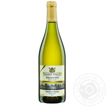 Wine tsinandali Telliani velle white dry 12.5% 2008year 750ml glass bottle Georgia - buy, prices for MegaMarket - photo 2